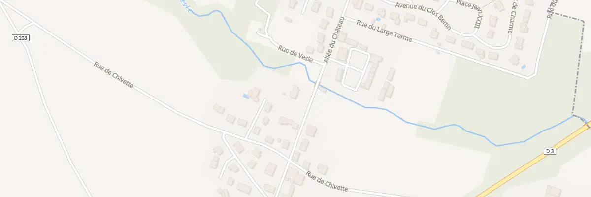 Plan du 43 All du Château à L’Épine