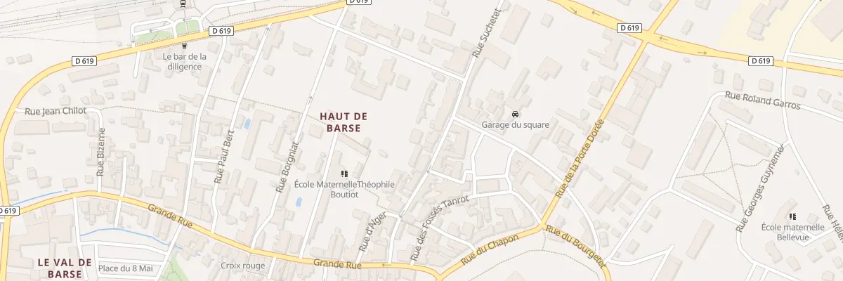 Plan du 25 Rue Suchetet à Vendeuvre-sur-Barse