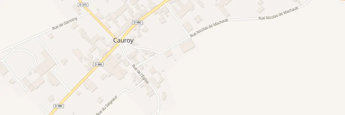 Plan du 6 Rue Nicolas à Cauroy