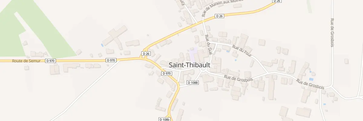 Plan du 5085 Le Village à Saint-Thibault