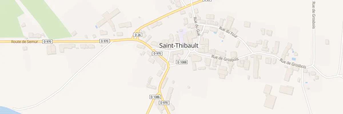 Plan du 5069 Le Village à Saint-Thibault