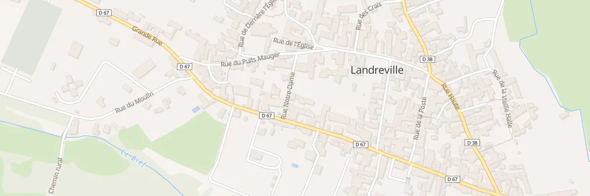 Plan du 4 Rue Notre Dame à Landreville