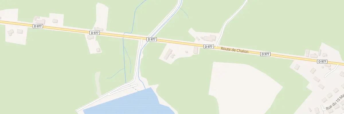 Plan du 10 Rte de Chalon à Saint-Eusèbe