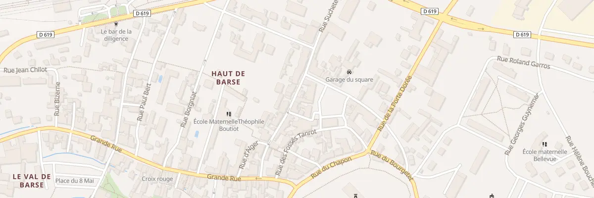 Plan du 14 Rue Suchetet à Vendeuvre-sur-Barse