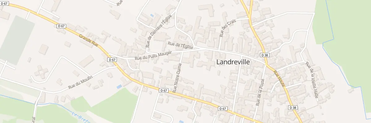 Plan du 15 Pl de la Mairie à Landreville
