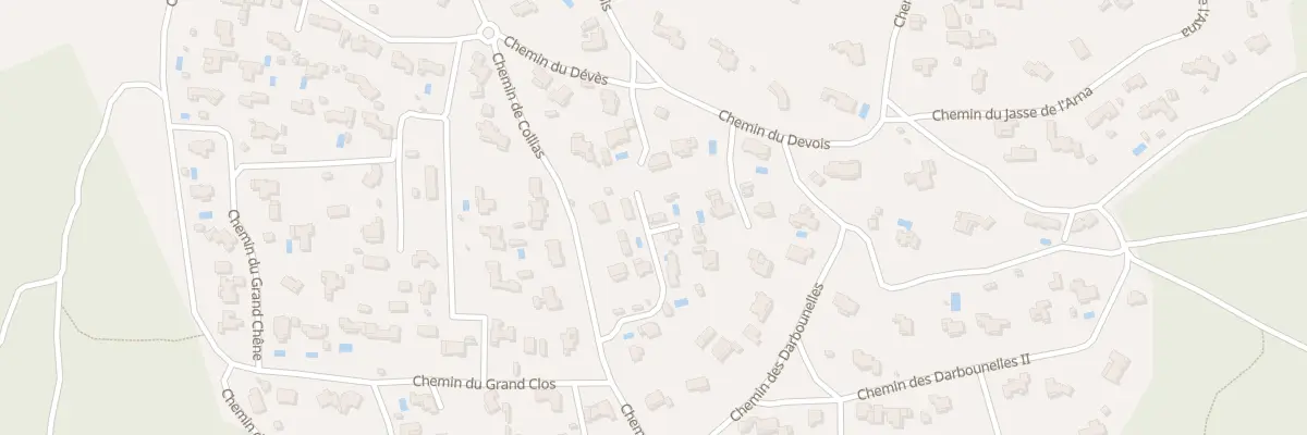 Plan du 643 Che de Collias à Saint-Siffret