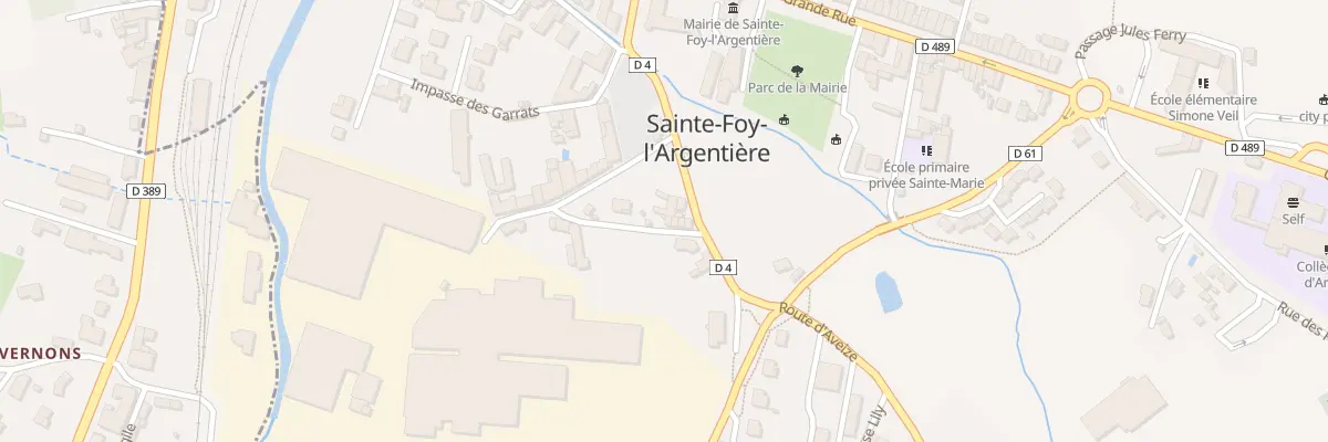 Plan du 34 Che des Charpennes à Sainte-Foy-l’Argentière