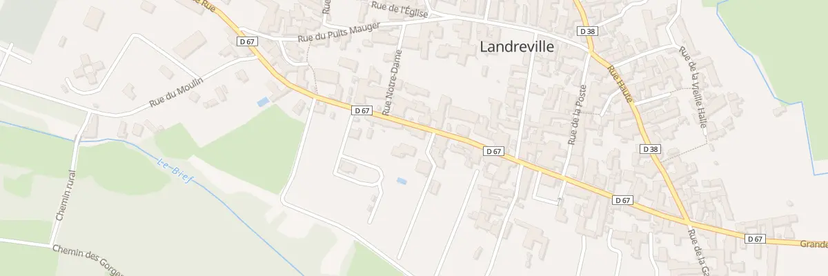 Plan du 67 Gr Grande Rue à Landreville