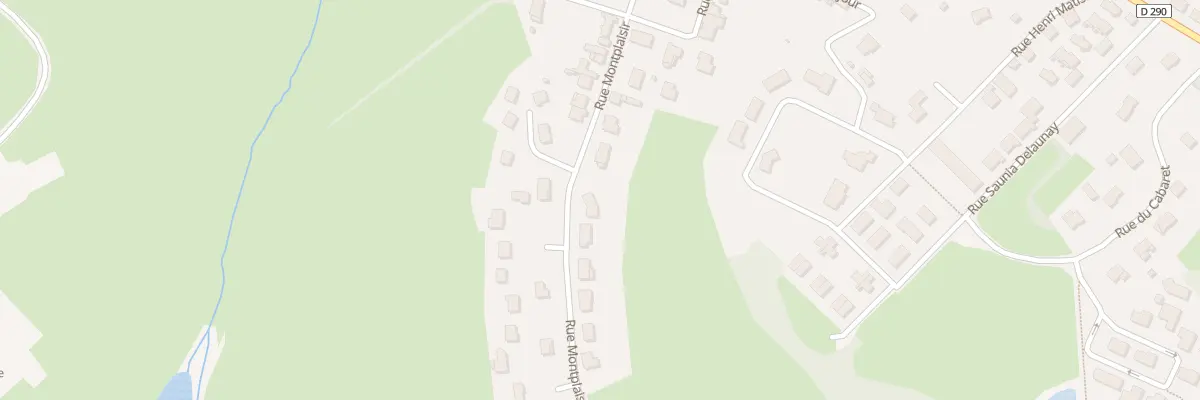 Plan du 25 Rue Montplaisir au Breuil