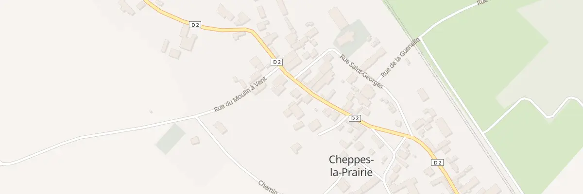 Plan du 23 Rue Georges d’Amboise à Cheppes-la-Prairie