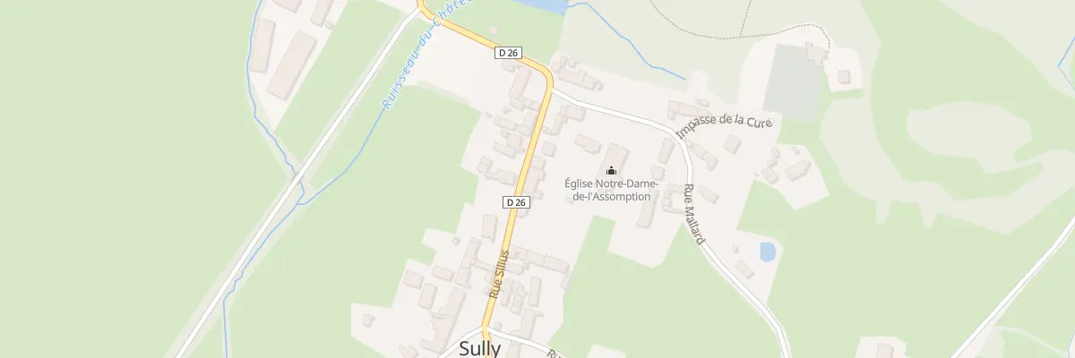 Plan du 18 Rue Silius à Sully