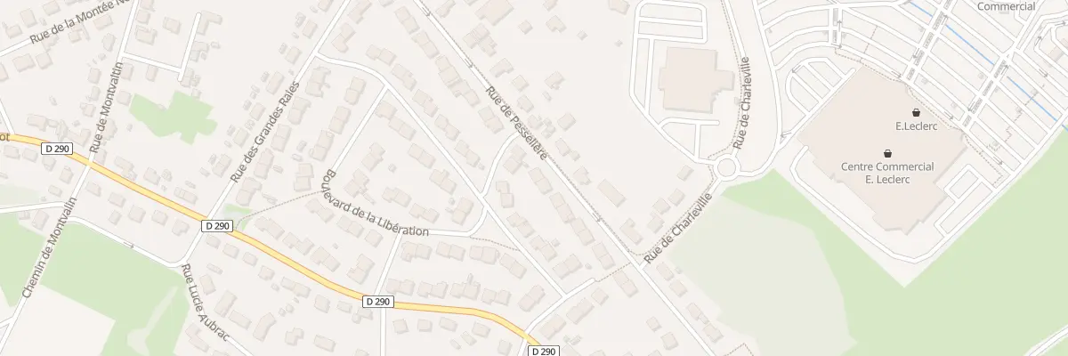 Plan du 34 Rue de Pesseliere au Breuil
