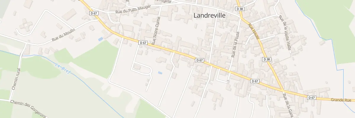 Plan du 61 Gr Grande Rue à Landreville