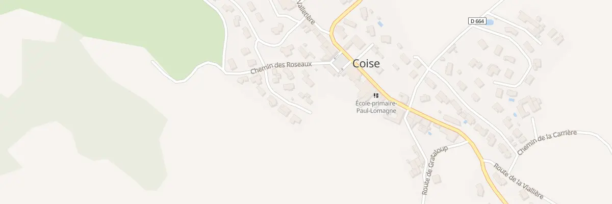 Plan du 99 Imp de l’Orée du Bois à Coise