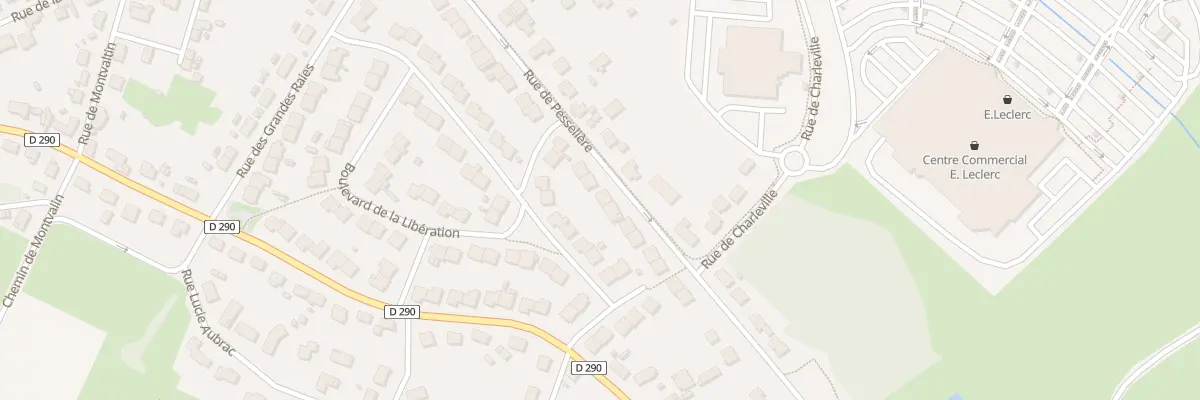 Plan du 38 Rue de Pesseliere au Breuil