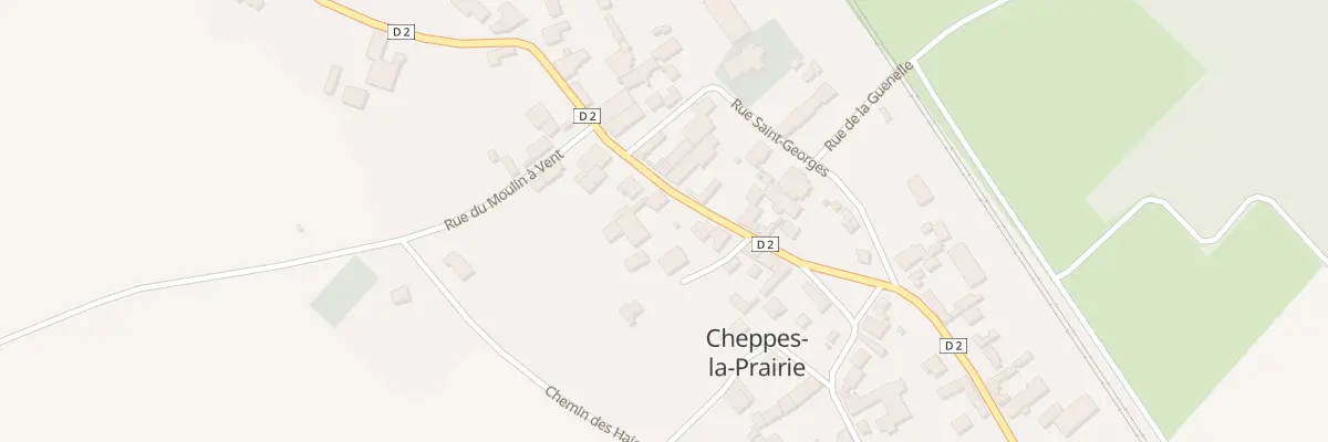 Plan du 25 Rue Georges d’Amboise à Cheppes-la-Prairie