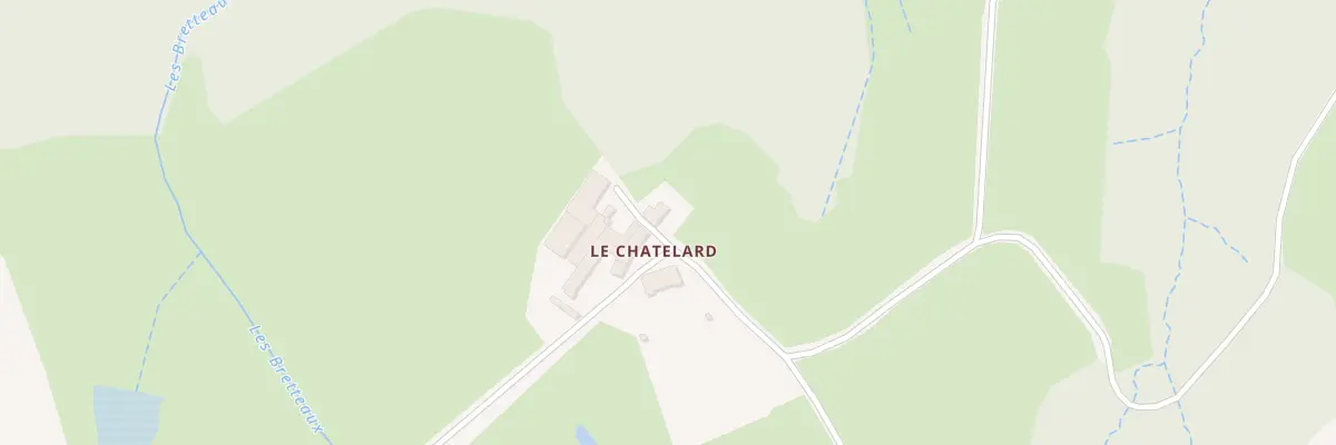 Plan du 5072A Le Chatelard à Saint-Martin-de-Salencey