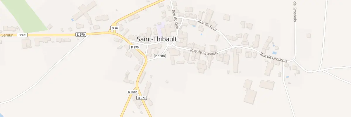 Plan du 5063 Le Village à Saint-Thibault