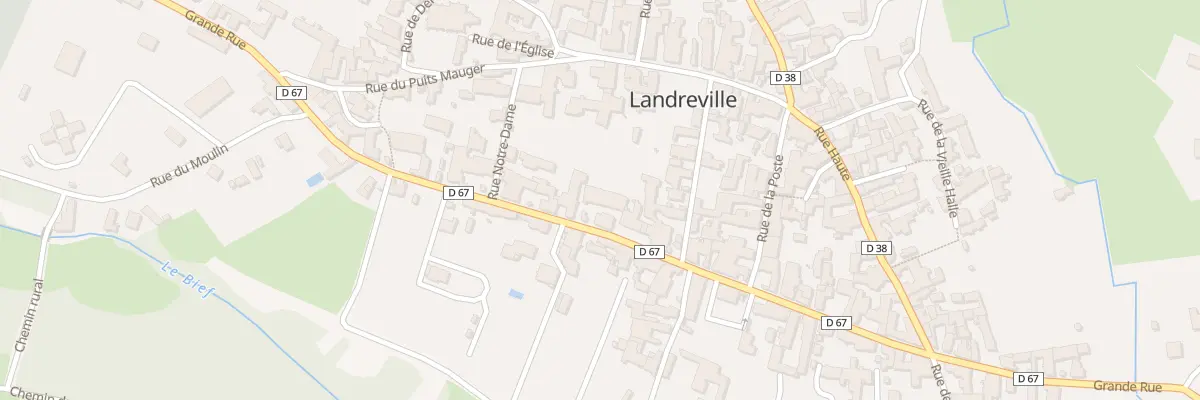 Plan du 76 Gr Grande Rue à Landreville
