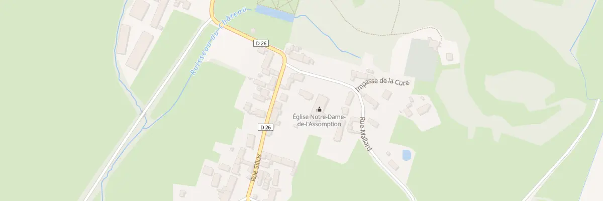 Plan du 25 Rue Mallard à Sully