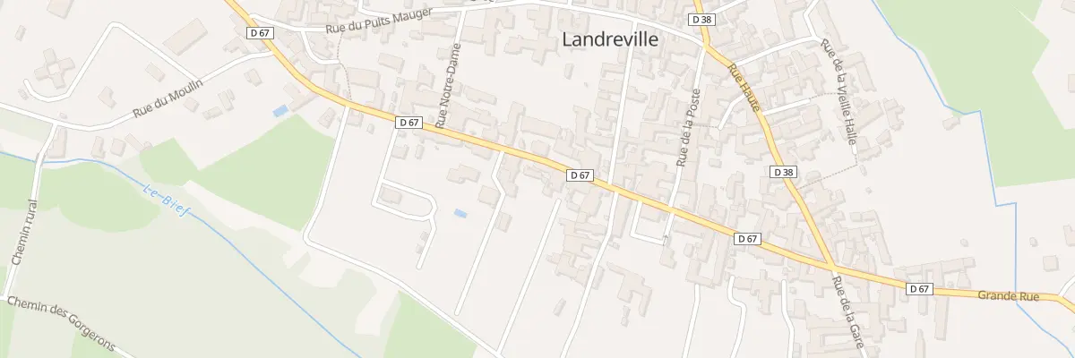 Plan du 59 Gr Grande Rue à Landreville