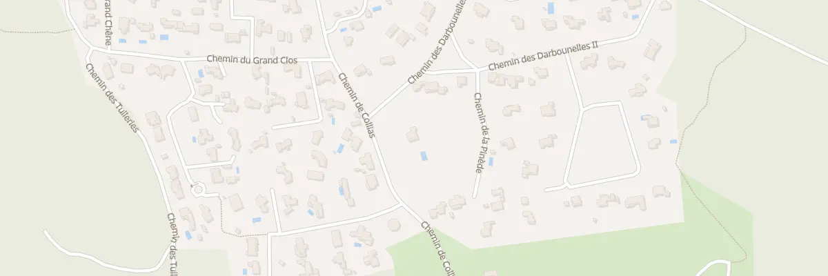 Plan du 5285 Che des Darbounelles à Saint-Siffret