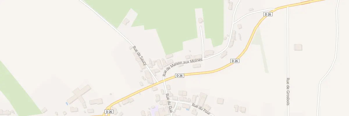 Plan du 5028 Le Village à Saint-Thibault