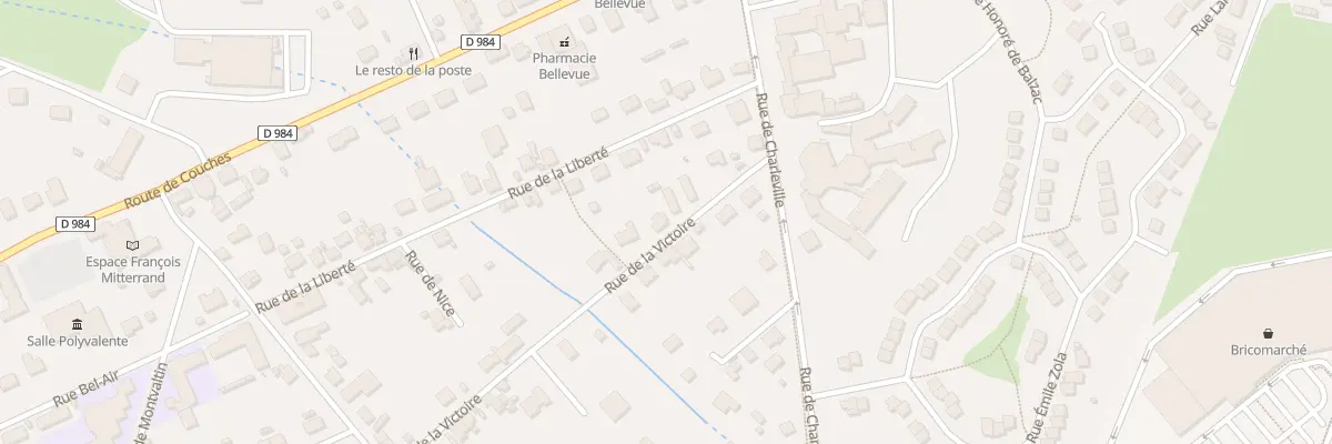 Plan du 9 Rue de la Victoire au Breuil