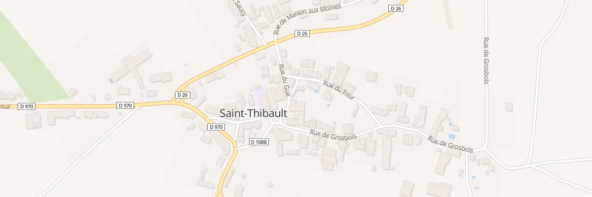 Plan du 5066 Le Village à Saint-Thibault
