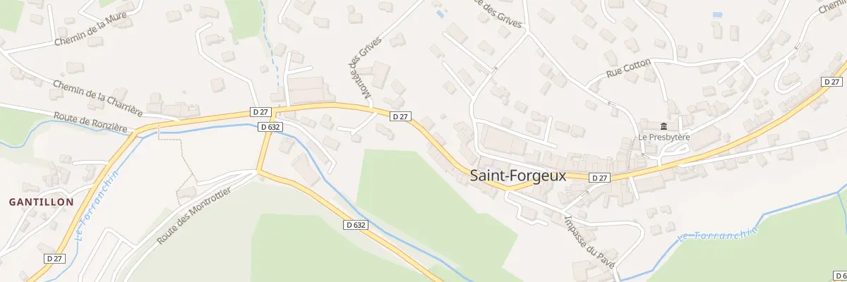 Plan du 5120 Qua Quartier Neuf à Saint-Forgeux