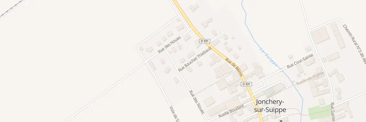 Plan du 4 Rue Beauchet Thiebault à Jonchery-sur-Suippe
