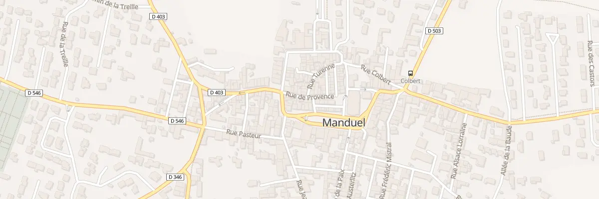 Plan du 9B Rue de Provence à Manduel