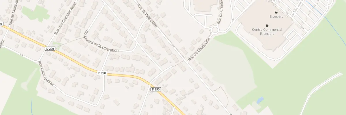 Plan du 46 Rue de Pesseliere au Breuil