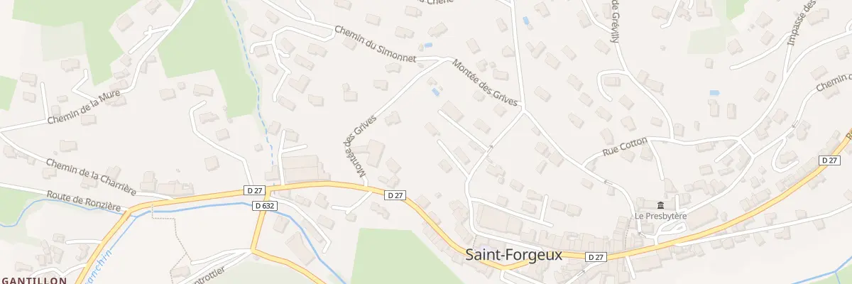 Plan du 5128B Rue des Tourterelles à Saint-Forgeux