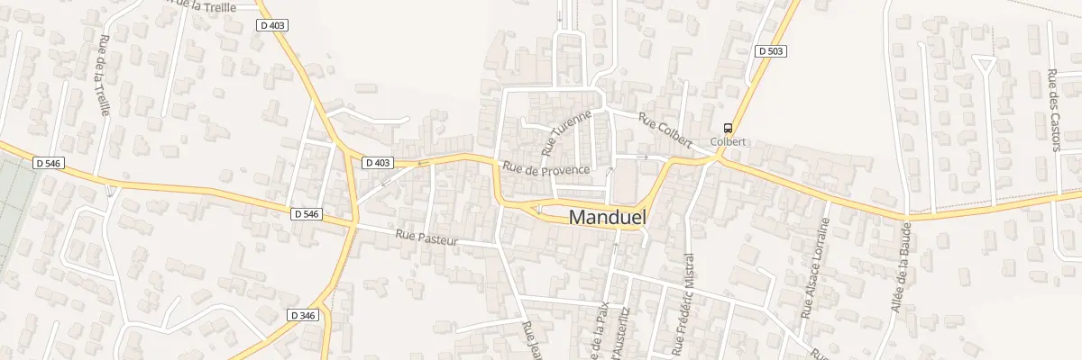 Plan du 9 Rue de Provence à Manduel