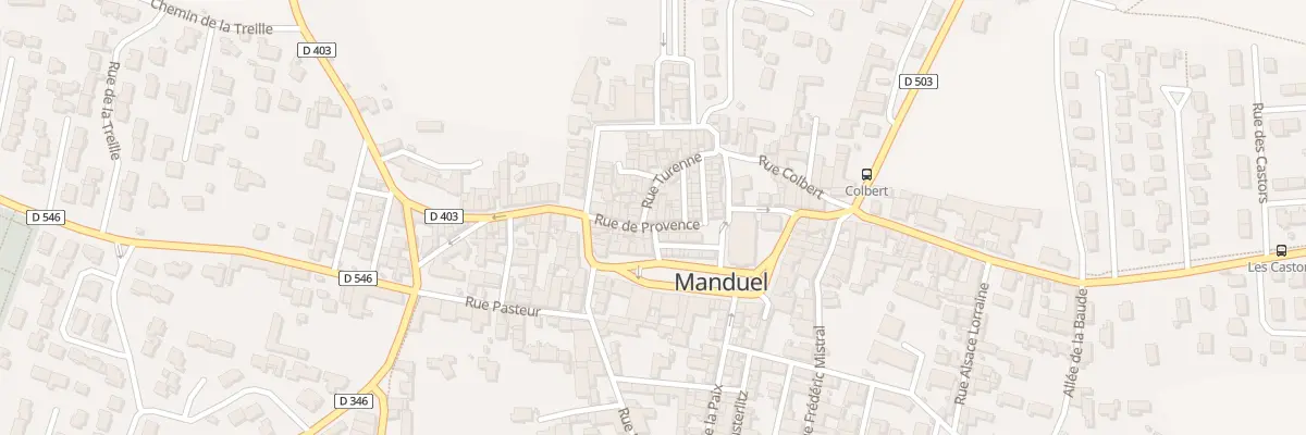 Plan du 12 Rue de Provence à Manduel