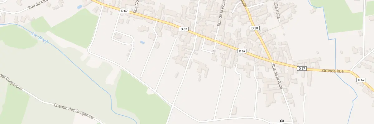 Plan du 8 Rue sous la Belle à Landreville