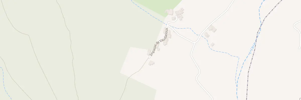 Plan du 5005 Vandanoux à Rochecolombe