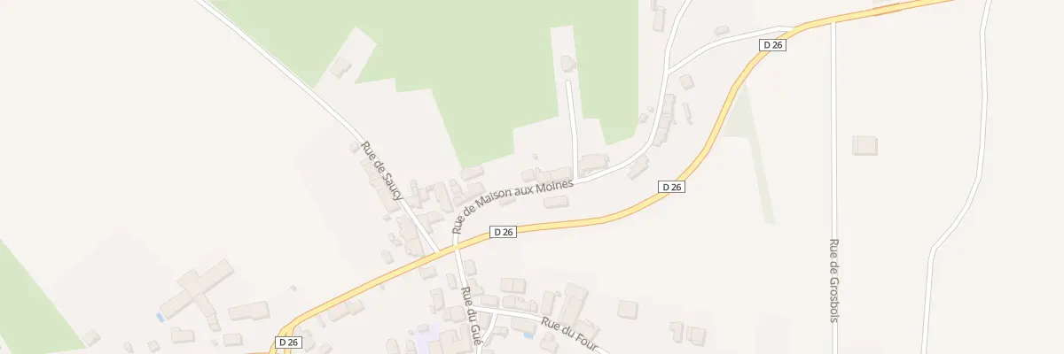 Plan du 5025 Le Village à Saint-Thibault