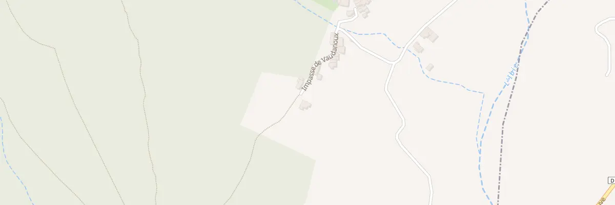Plan du 155 Imp de Vaudanoux à Rochecolombe