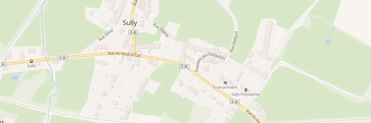 Plan du 29 Rue du Reuil d’Eze à Sully