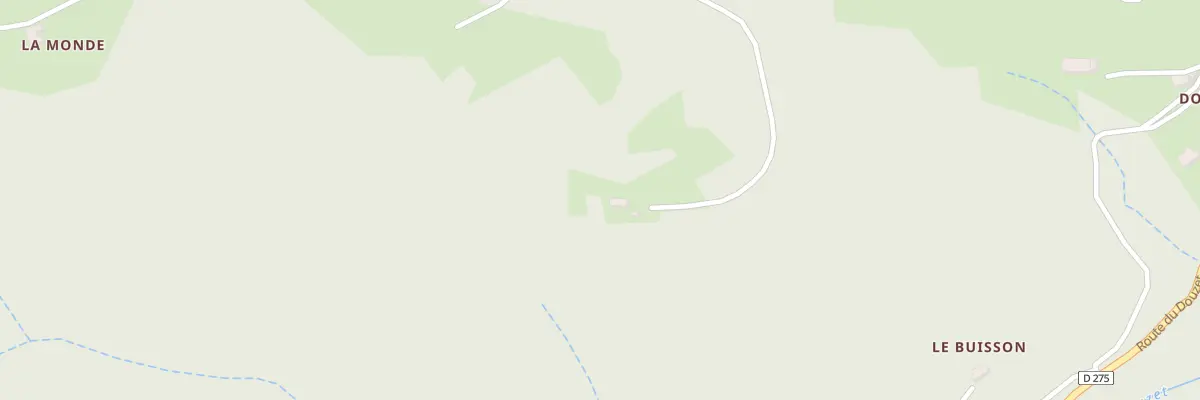 Plan du 1585 Rte de Balaron à Désaignes