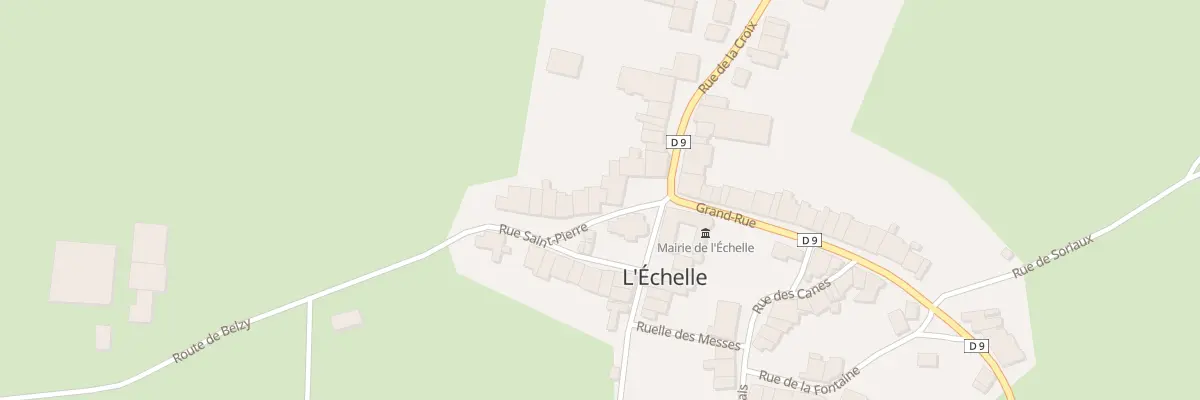 Plan du 2 Rue Saint Pierre à L’Échelle