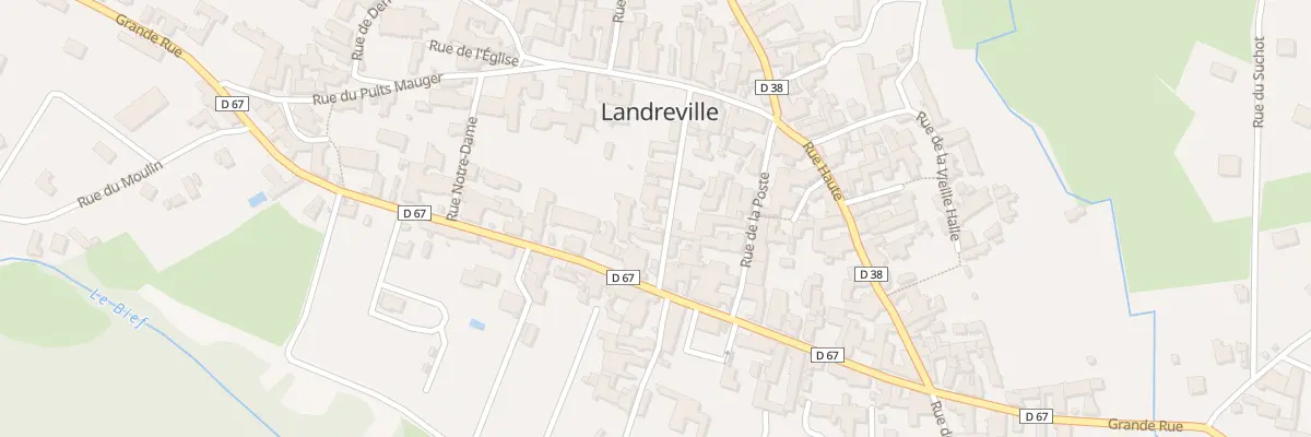 Plan du 7 Rue Collin Monsieur à Landreville