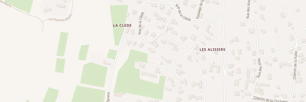Plan du 26 Rue de la Clède à Collias