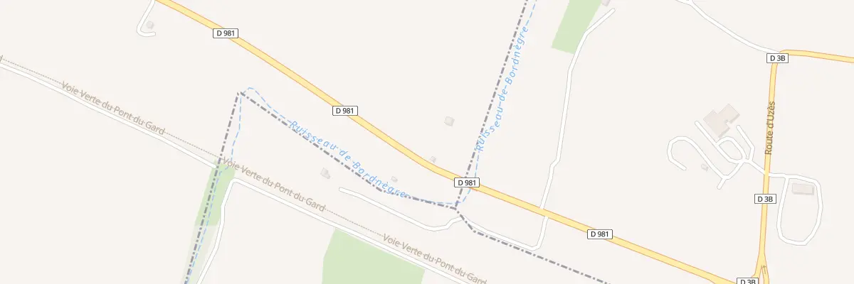 Plan du 5169 Rte de Remoulins à Saint-Maximin