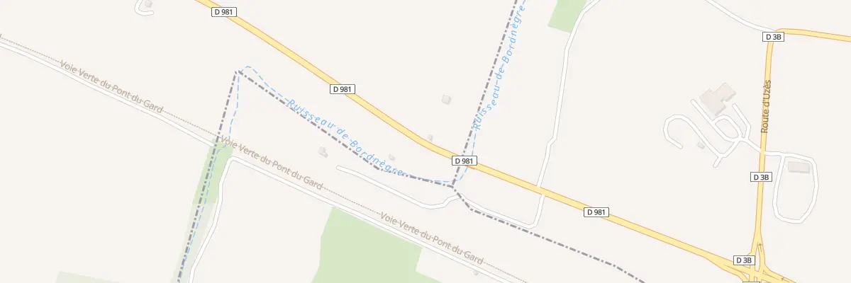 Plan du 5112 Rte de Remoulins à Saint-Maximin
