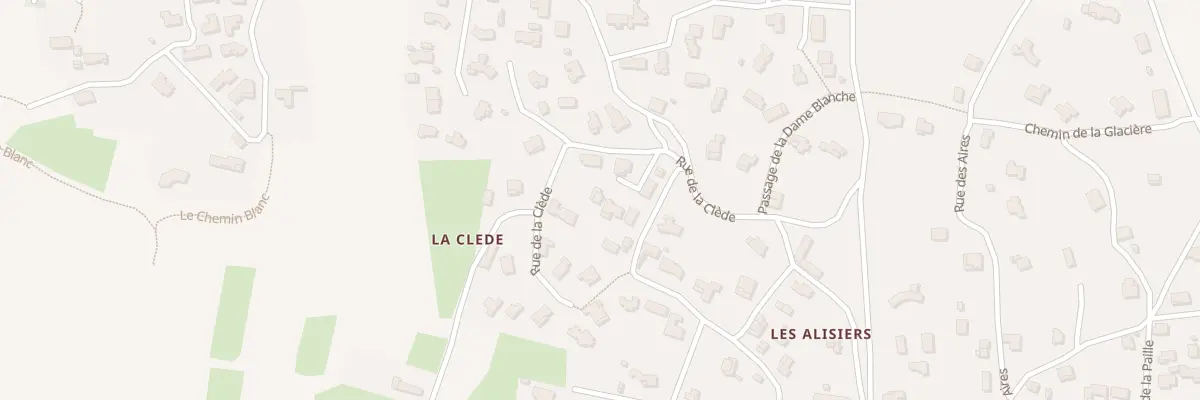 Plan du 11 Rue de la Clède à Collias