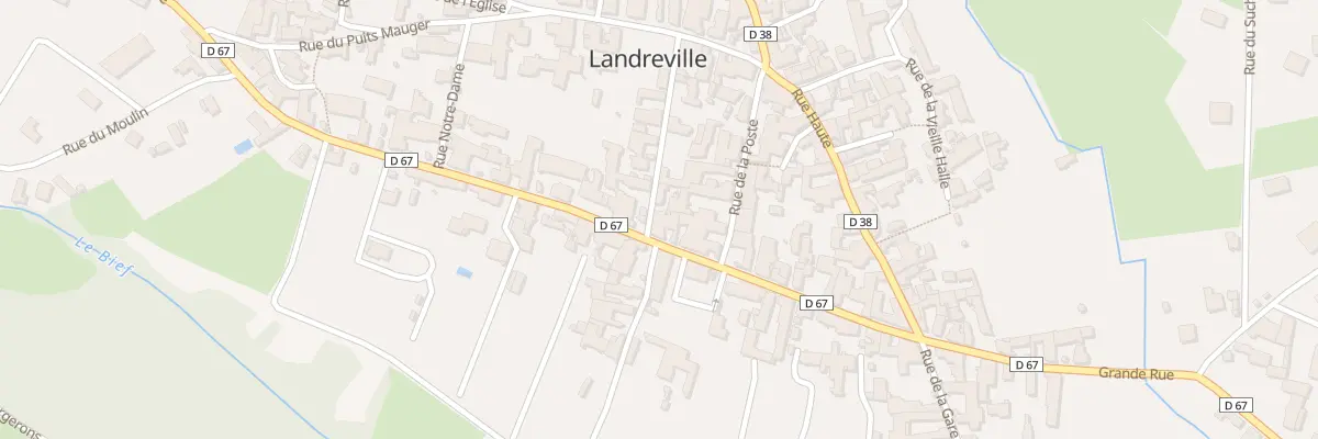 Plan du 2B Rue Collin Monsieur à Landreville