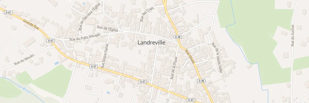 Plan du 13B Rue Collin Monsieur à Landreville
